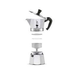 Bialetti Mocha Express caraffa 023l 4 tazze alluminio