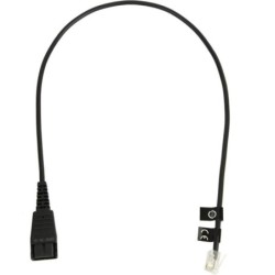 QD cord straight mod plug