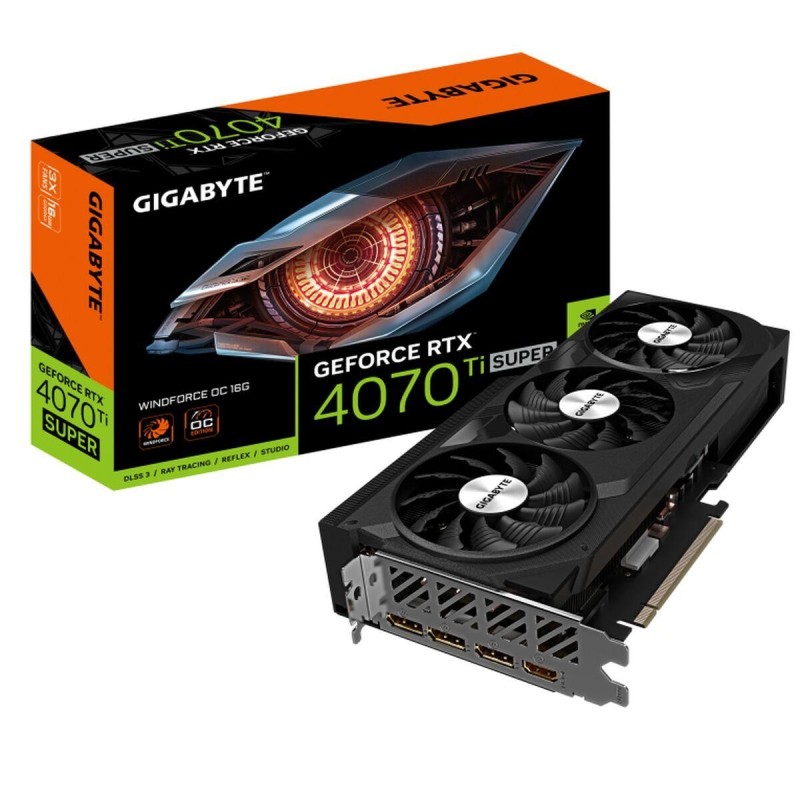 NVIDIA GEFORCE - RTX4070TIS - 2625 MHZ - 16 GO GDDR6X - 1 X HDMI - 3