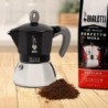 Bialetti moka 0,9 l moka induzione *nera*