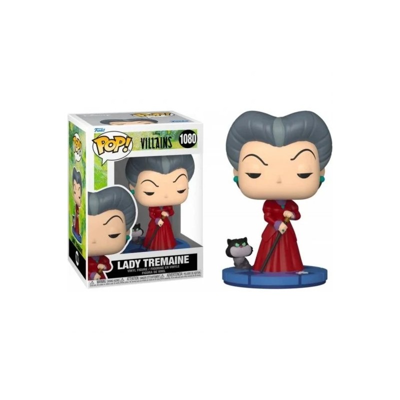 Funko Pop Disney Villains Lady Tremaine La matrigna - Figura in vinil