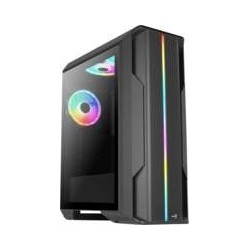 Aerocool Splinter Duo ATX micro-ATX /GAMING Gehard Glas/ RGB