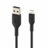 Belkin CAA001BT3MBK cavo Lightning 3 m Nero