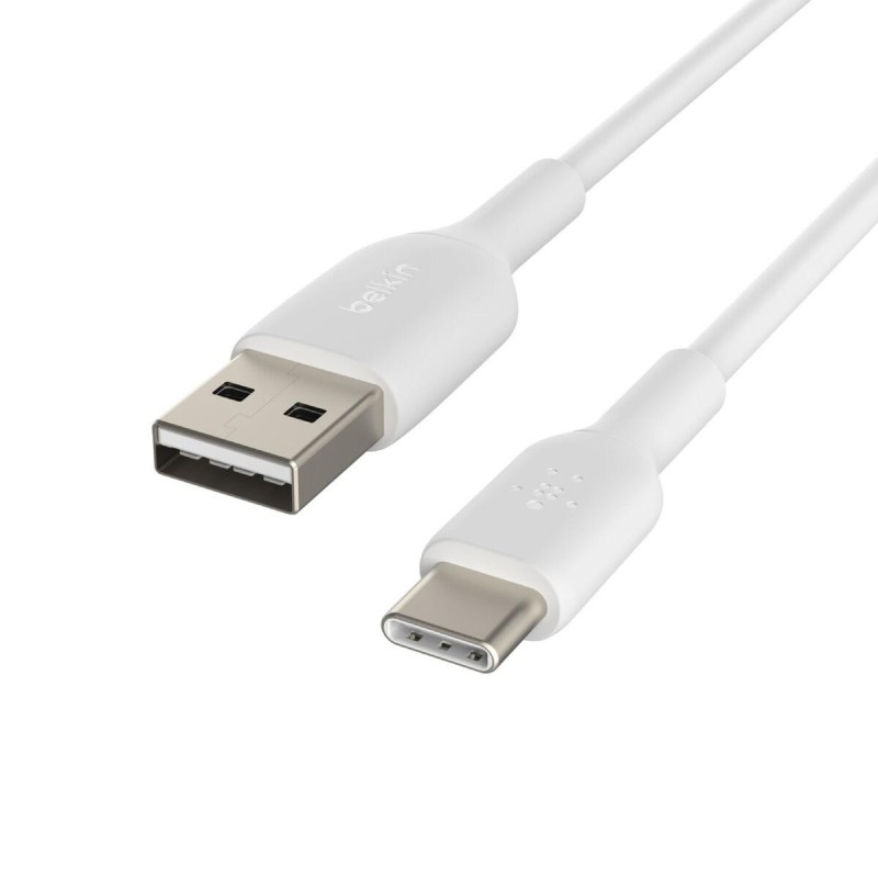 Belkin CAB001BT3MWH cavo USB 3 m USB A USB C Bianco