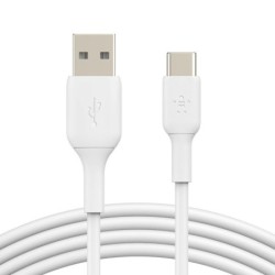 Belkin CAB001BT3MWH cavo USB 3 m USB A USB C Bianco