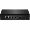 4-PORT GIGABIT SWITCH WITH SFP