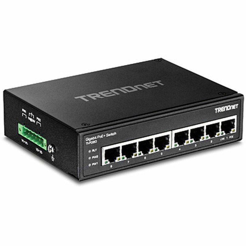 8-PORT HARDENED IND. GIGABIT