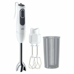 Braun Multiquick 3 Vario MQ 3105B Stavblender Turbofunktion White/cha