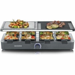 SEVERIN RG 2376 Raclette/grill/varme sten Sort