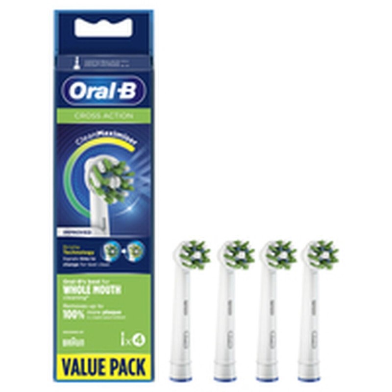 Braun Oral-B EB50RB-4 CrossAction CleanMaximizer, 4er-Pack