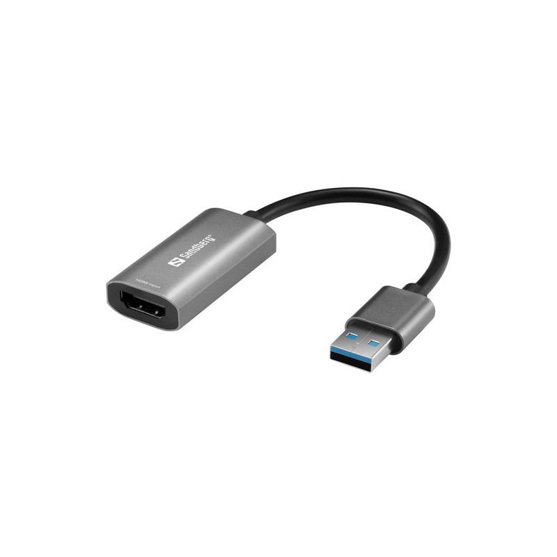 Sandberg 134-19 adattatore grafico USB Grigio