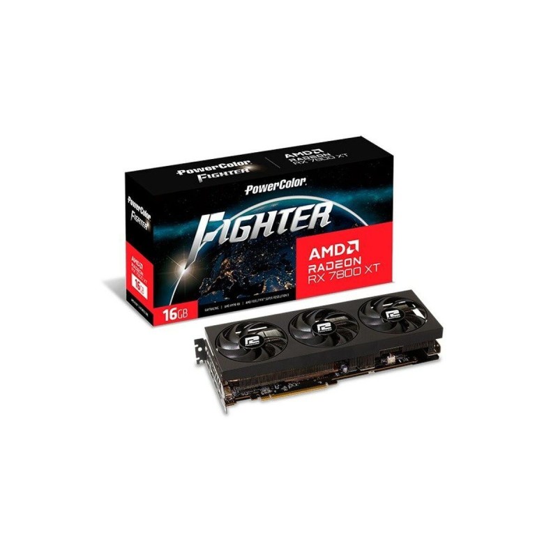 PowerColor AMD Radeon Fighter RX 7800 XT 16GB GDDR6 Graphics card