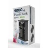 Gembird Power Bank mit 9.000 mAh Schwarz PB09-TQC3-01