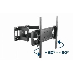 Gembird LCD/Plasma TV Wandhalterung 37-70 (35 kg) Schwarz WM-70ST-01