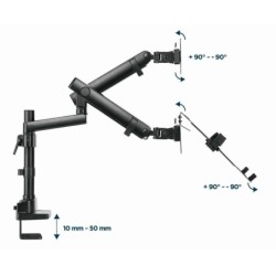 Gembird LCD/Plasma TV Tischhalterung 17-32 (8 kg) MA-DA3-02