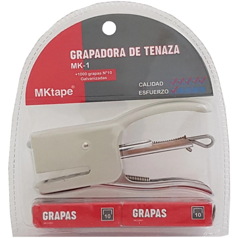 Mktape mk1 tenaza grad pack mini + 1000 stapps n&ordm; 10 - fino a 12 fog