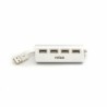 HUB 4 PORTE USB 2.0 ALLUMINIO