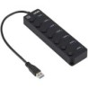 HUB USB 7 PORTE 3.0 SWITCH