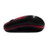 MOUSE WIRELESS BLACK/RED 1600 DPI