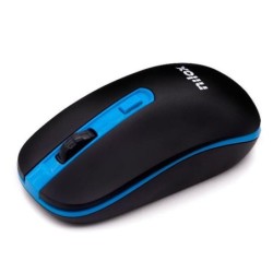 MOUSE WIRELESS BLACK/BLUE 1600 DPI