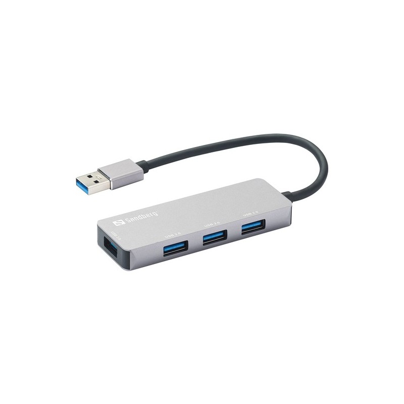 Sandberg 333-67 hub di interfaccia USB 32 Gen 1 31 Gen 1 Type-A 5