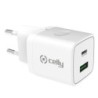 TRAVEL CHARGER USB/USB-C 20W WH