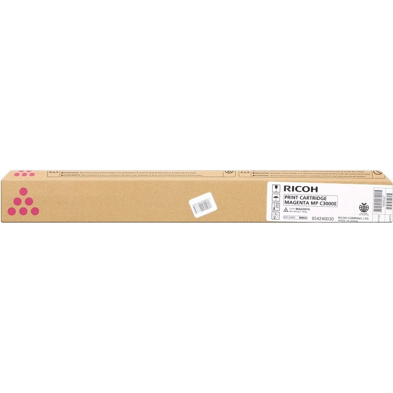 RICOH MP-C2500/MP-C3000 Magenta Toner Cartuccia-888642/88638/842032