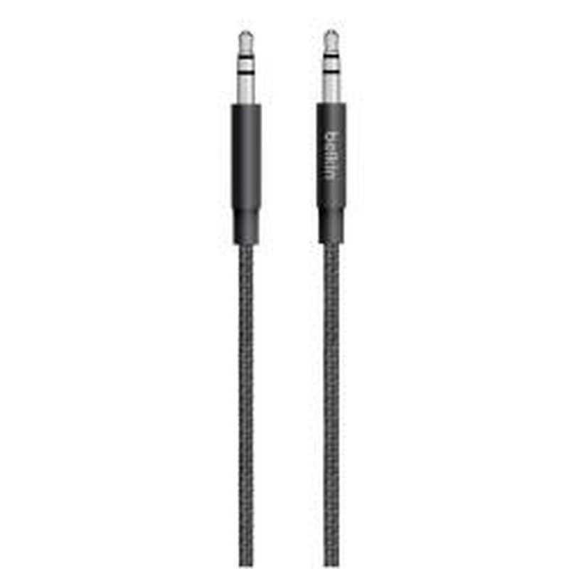 Belkin 3.5mm - 3.5mm, 1.25m cavo audio 1,25 m Nero