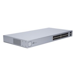 UniFI UBIQUITI Switch 24 porte Gigabit Ethernet con SFP, no PoE, US-24