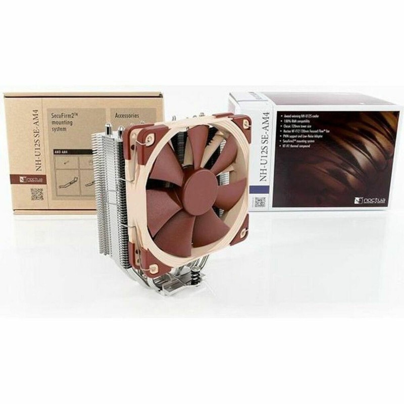 Noctua NH-U12S Processor-k&Atilde;&cedil;ler 1-pack Brun S&Atilde;&cedil;lv 120 mm