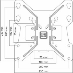 SUPPORTO A PARETE MOBILE 13-43