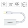 Unitek Videoadapter DisplayPort / HDMI Hvid