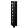 *HUB 7x USB2.0 BLACK Y-2160