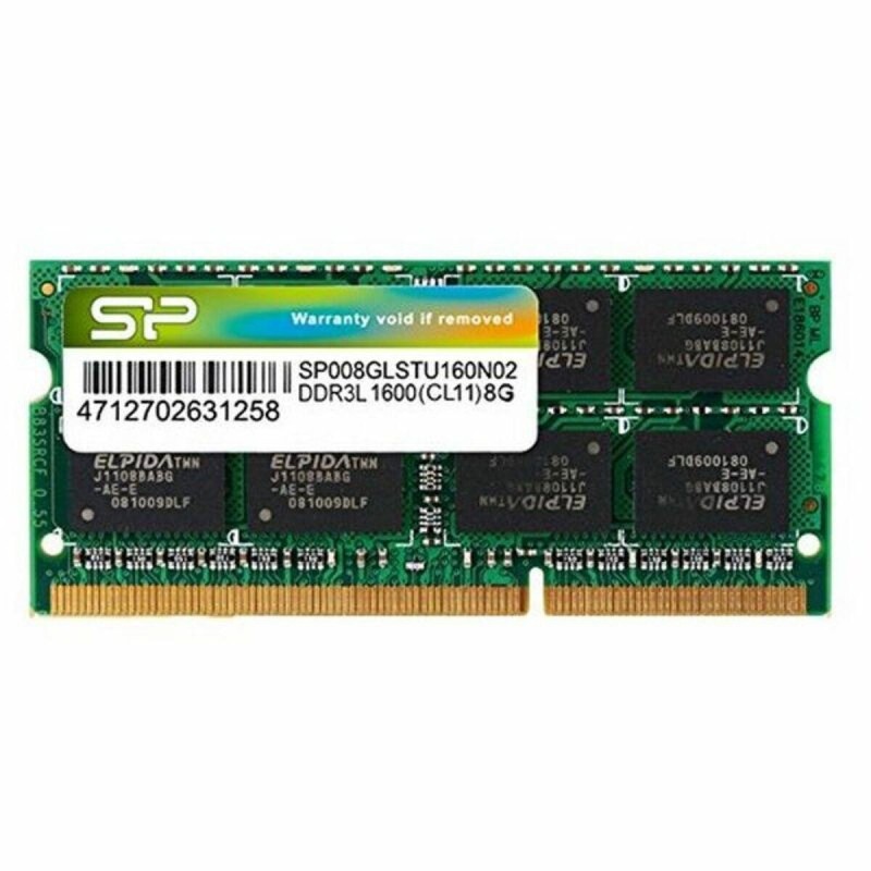 SILICON POWER DDR3L 8GB 1600MHz CL11 Ikke-ECC SO-DIMM 204-PIN