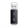 SILICON POWER Blaze B02 32GB USB 3.0 / USB-C Sort Transparent