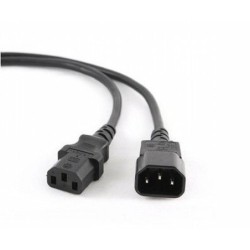 CableXpert 3m - Accoppiatore C14 - Accoppiatore C14 - Nero PC-189-VDE