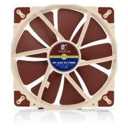 Noctua NF-A20 5V PWM Fan 1-pack Beige Brun 200 mm