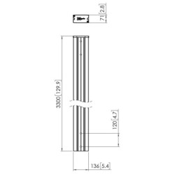 Vogels PUC 2933 Profil 330 cm