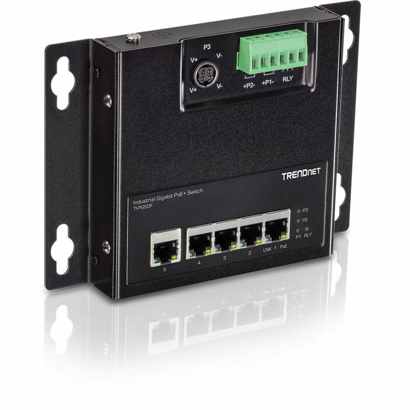 5-PORT INDUSTRIAL GIGABIT POE+