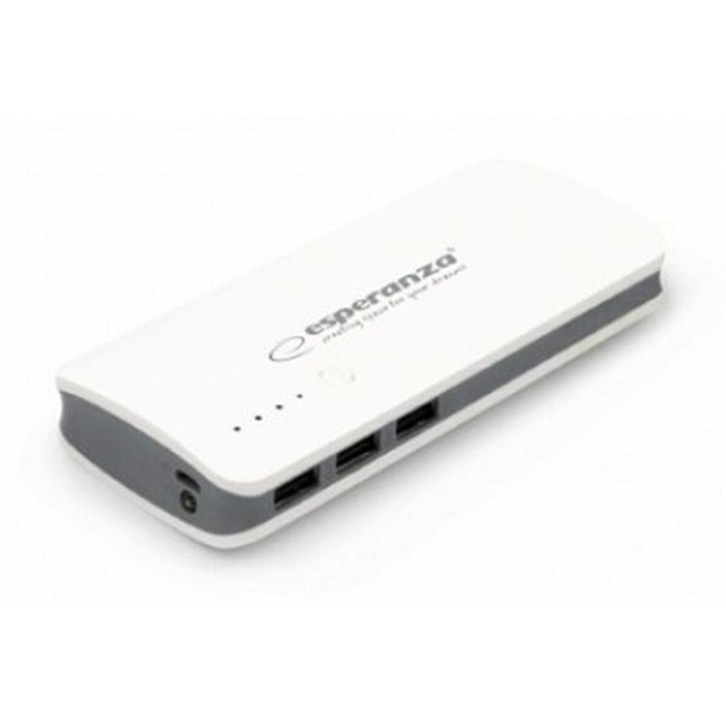 Esperanza Radium Powerbank 8000mAh Gr&Atilde;&yen; Hvid