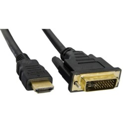 Akyga Videokabel HDMI / DVI 1.8m Sort