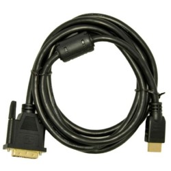 Akyga Videokabel HDMI / DVI 1.8m Sort