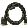 Akyga Videokabel HDMI / DVI 1.8m Sort