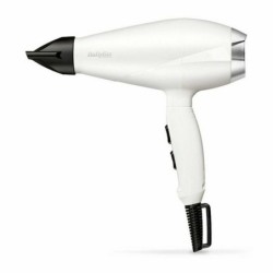 Babyliss 6704WE Speed Pro 2000 Profi-Haartrockner, matt Wei&szlig;