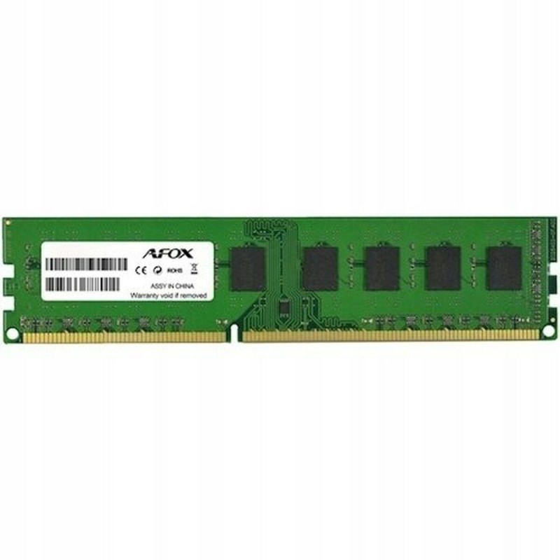 AFOX DDR3 4G 1600 UDIMM memory module 4 GB 1600 MHz