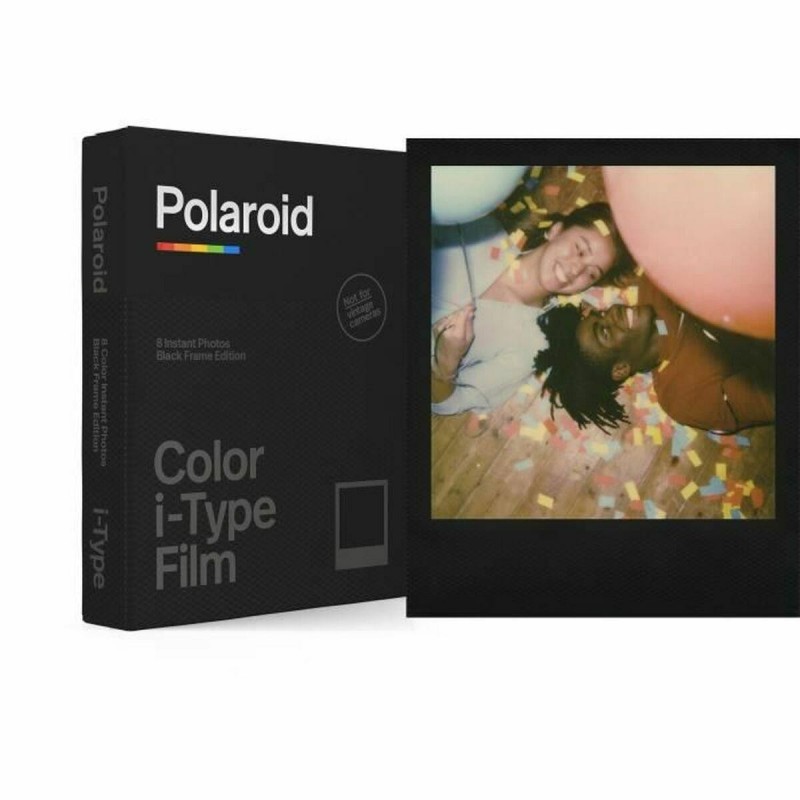 Polaroid Film i-Type Black Frame 8 Bilder,farbig,Rahmen schwarz