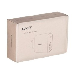 Aukey OMNIA Mix 65Watt Str&Atilde;&cedil;mforsyningsadapter GaN