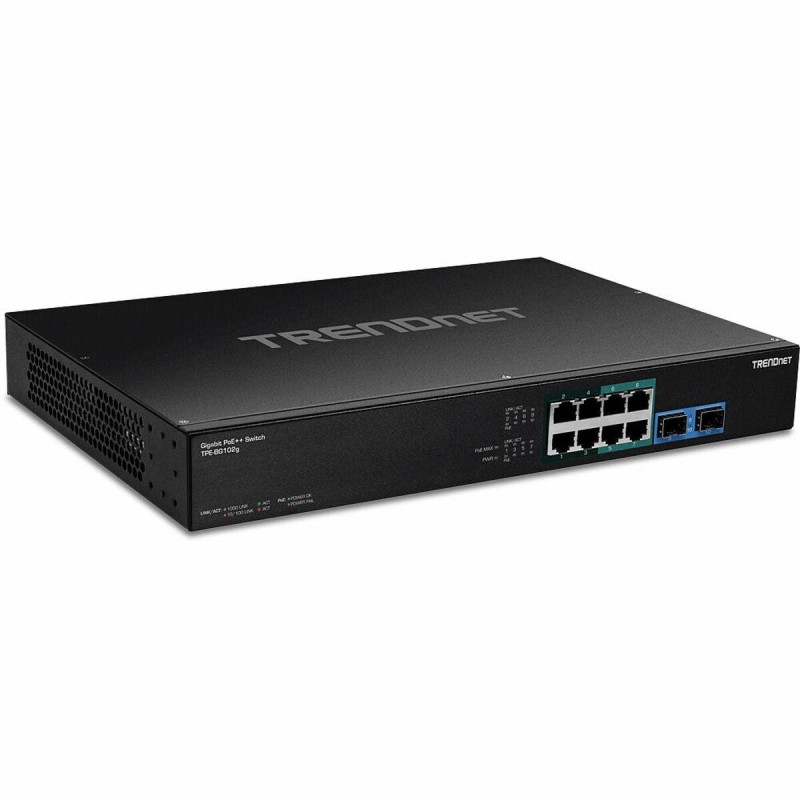 10-PORT GIGABIT 4PPOE SWITCH .