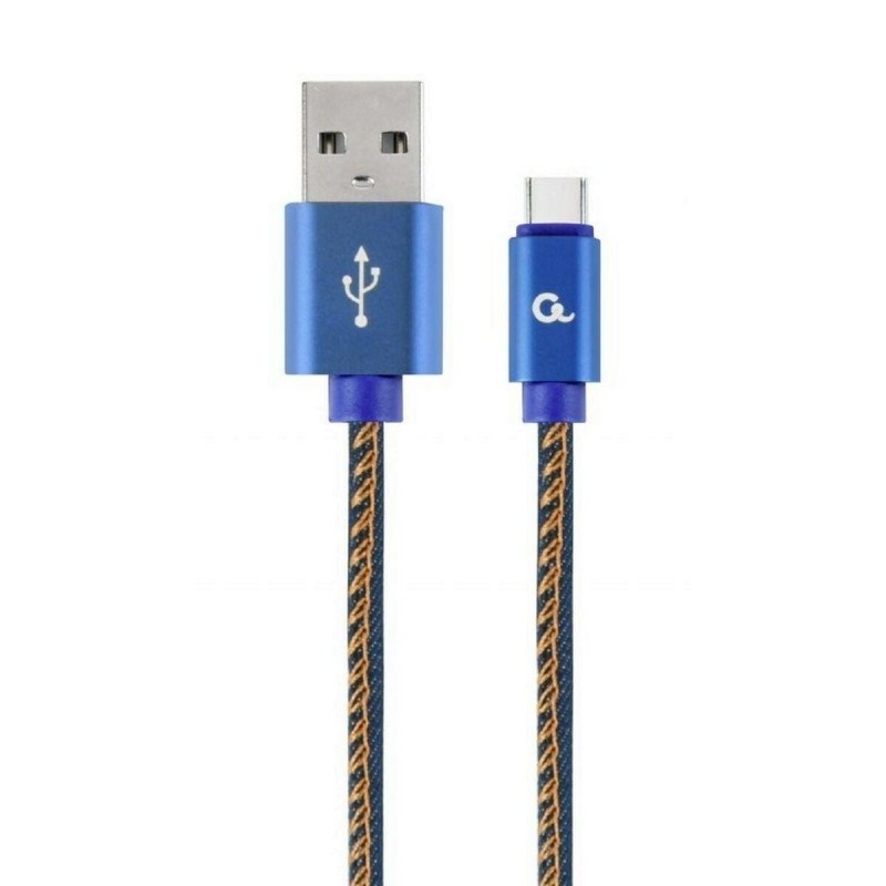 Cablexpert 1 m - USB A - USB C - USB 2.0 - 480 Mbit/s - Blu CC-USB2J-