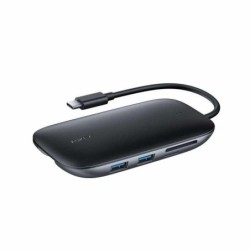 AUKEY CB-C71 hub di interfaccia 5000 Mbit/s Nero (AUKEY 8-in-1 USB-C 